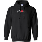 Heart Beat Red Custodian Tshirt For Lover