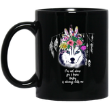I Know Husky Is Always With Me Mugs