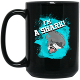 Im A Husky Shark Mugs Ver 1