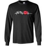 Heart Beat Red Physiotherapist Tshirt For lover