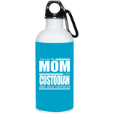 Nice Profession Black Mugs - I Have Two Titles - Mom - Custodian