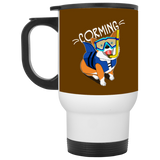 Sun - Wind - Beach And Corming Pattern Corgi Mugs