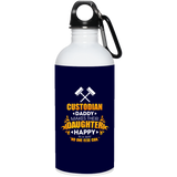 Custodian Daddy Makes Their Daughter Happy Mugs