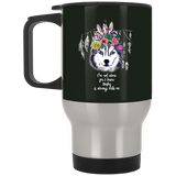 I Know Husky Is Always With Me Mugs