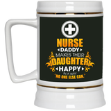 Nurse Daddy Makes Their Daughter Happy Mugs