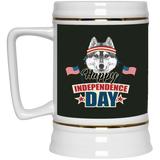 Husky - Happy Independence Day Mugs Ver 2
