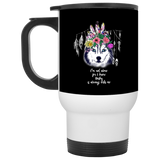 I Know Husky Is Always With Me Mugs