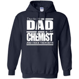 Nice Chemist Black Tee Shirt I Have Two Titles - Dad - Chemist