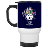 I Know Husky Is Always With Me Mugs