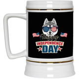 Husky - Happy Independence Day Mugs Ver 1