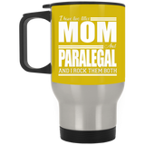 Nice Profession Black Mugs - I Have Two Titles - Mom - Paralegal