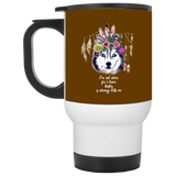 I Know Husky Is Always With Me Mugs