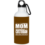 Nice Profession Black Mugs - I Have Two Titles - Mom - Custodian