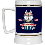 Husky - Happy Independence Day Mugs Ver 2