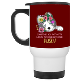 Lay On The Floor With You Husky Mugs