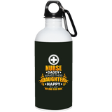 Nurse Daddy Makes Their Daughter Happy Mugs