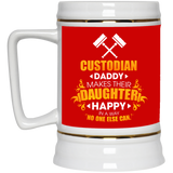 Custodian Daddy Makes Their Daughter Happy Mugs