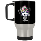 I Know Husky Is Always With Me Mugs