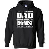 Nice Chemist Black Tee Shirt I Have Two Titles - Dad - Chemist
