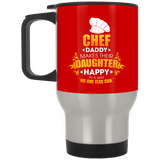 Chef Daddy Makes Their Daughter Happy Mugs