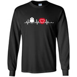 Heart Beat Red Nurse Midwives TShirt For Lover