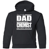 Nice Chemist Black Tee Shirt I Have Two Titles - Dad - Chemist