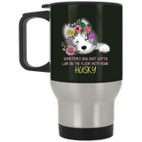 Lay On The Floor With You Husky Mugs
