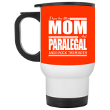 Nice Profession Black Mugs - I Have Two Titles - Mom - Paralegal
