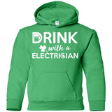 Drink With A Electrician Cheer Tee Shirt