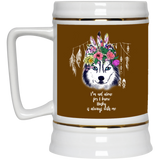 I Know Husky Is Always With Me Mugs