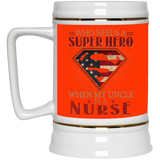 Nice Nurse Mugs - Who Need A Super Hero When My Uncle Is A Nurse