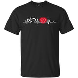 Heart Beat Red Physiotherapist Tshirt For lover