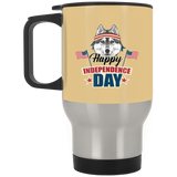 Husky - Happy Independence Day Mugs Ver 2