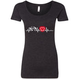 Heart Beat Red Physiotherapist Tshirt For lover