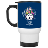 I Know Husky Is Always With Me Mugs