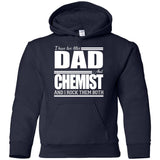 Nice Chemist Black Tee Shirt I Have Two Titles - Dad - Chemist