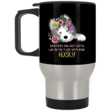 Lay On The Floor With You Husky Mugs