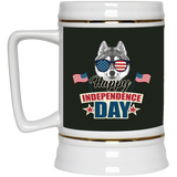 Husky - Happy Independence Day Mugs Ver 1