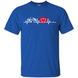 Heart Beat Red Physiotherapist Tshirt For lover