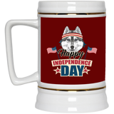 Husky - Happy Independence Day Mugs Ver 2