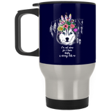 I Know Husky Is Always With Me Mugs
