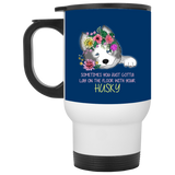 Lay On The Floor With You Husky Mugs
