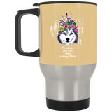 I Know Husky Is Always With Me Mugs