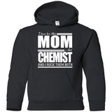 Nice Black Chemist Tshirt I Have Two Titles - Mom - Chemis Tee Shirt