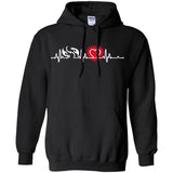 Heart Beat Red Physiotherapist Tshirt For lover