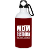 Nice Profession Black Mugs - I Have Two Titles - Mom - Custodian