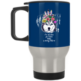 I Know Husky Is Always With Me Mugs