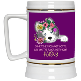 Lay On The Floor With You Husky Mugs