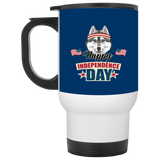 Husky - Happy Independence Day Mugs Ver 2