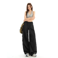 Women's Pants Quick-Dry Casual Pants for Men and Women  Wide-Leg Cargo Pants